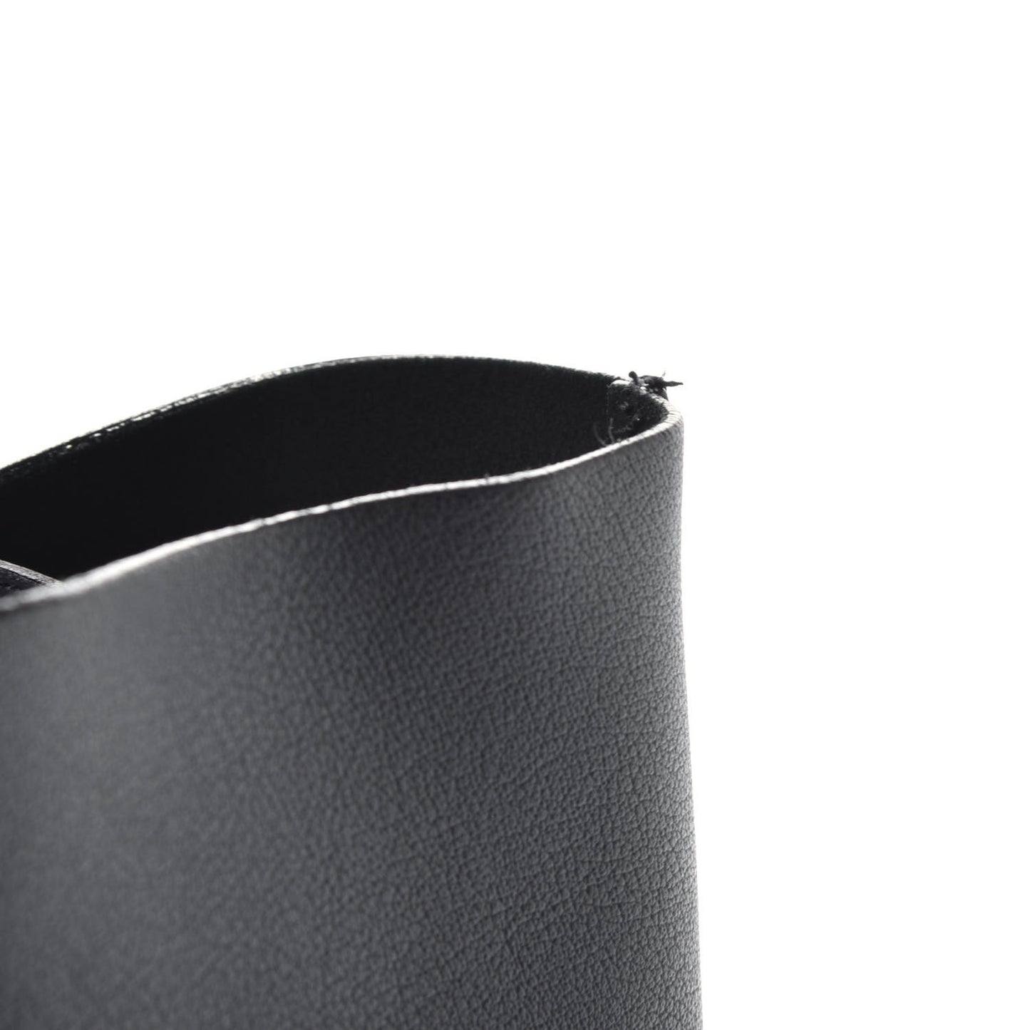 Calfskin Large Shopping Tote Black