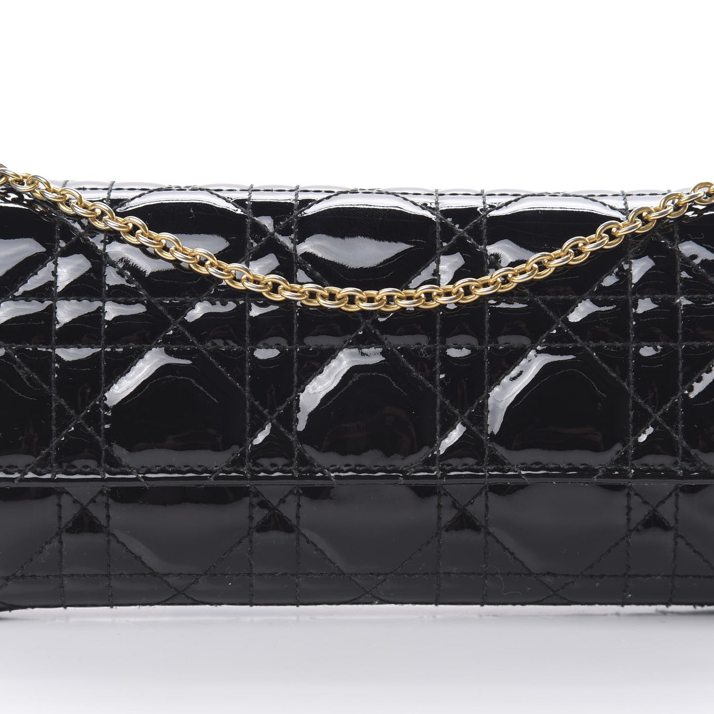 Patent Cannage Rendezvous Chain Wallet Black