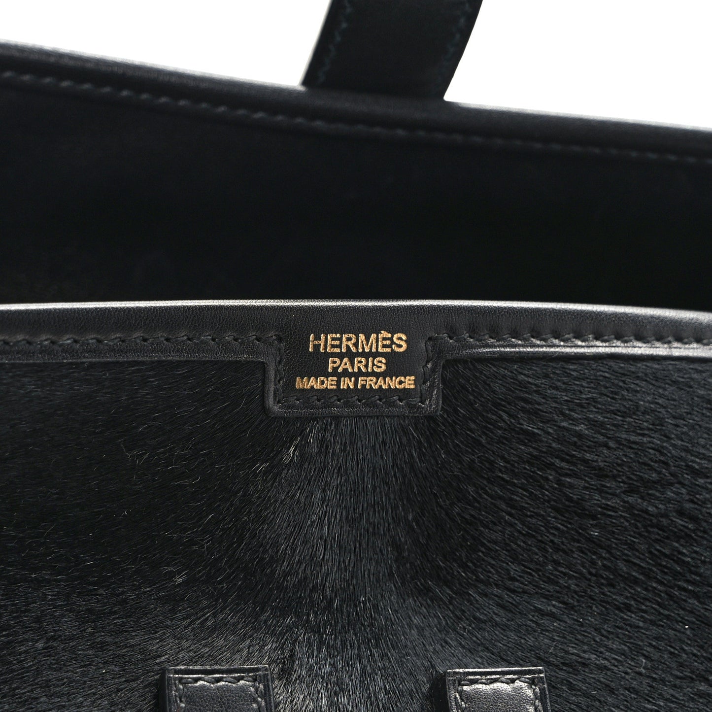Pony Hair Swift Jige Elan 29 Clutch Black
