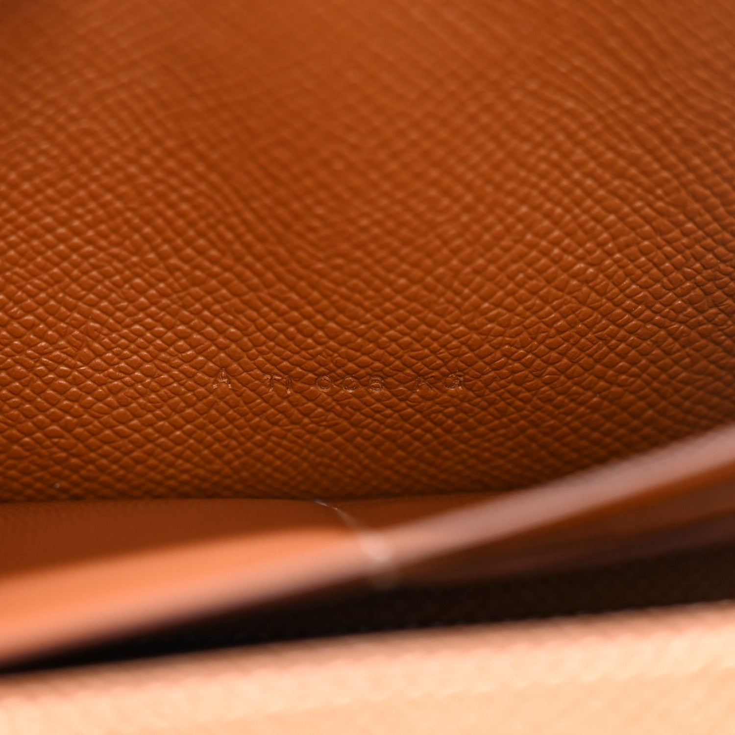 Hermes Epsom Kelly Longue Wallet Gold 7 of 8