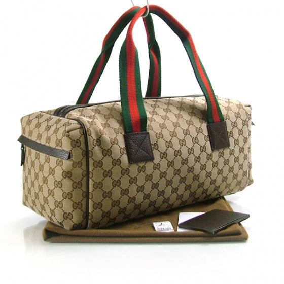 Monogram GG Small Duffle Bag Brown