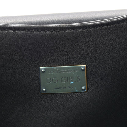 Dolce & Gabbana Nappa DG Girls Shoulder Bag Black 6 of 11