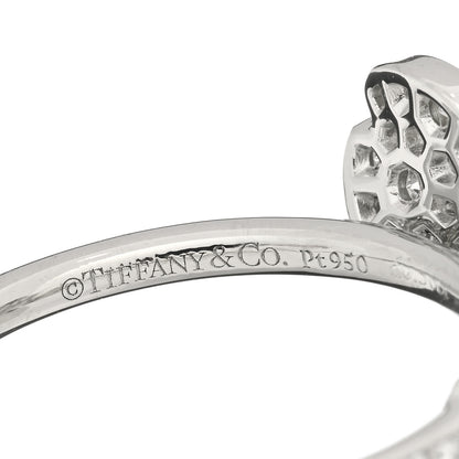 Tiffany Platinum Diamond Paper Flowers Mixed Cluster Ring 47 4 3 of 3