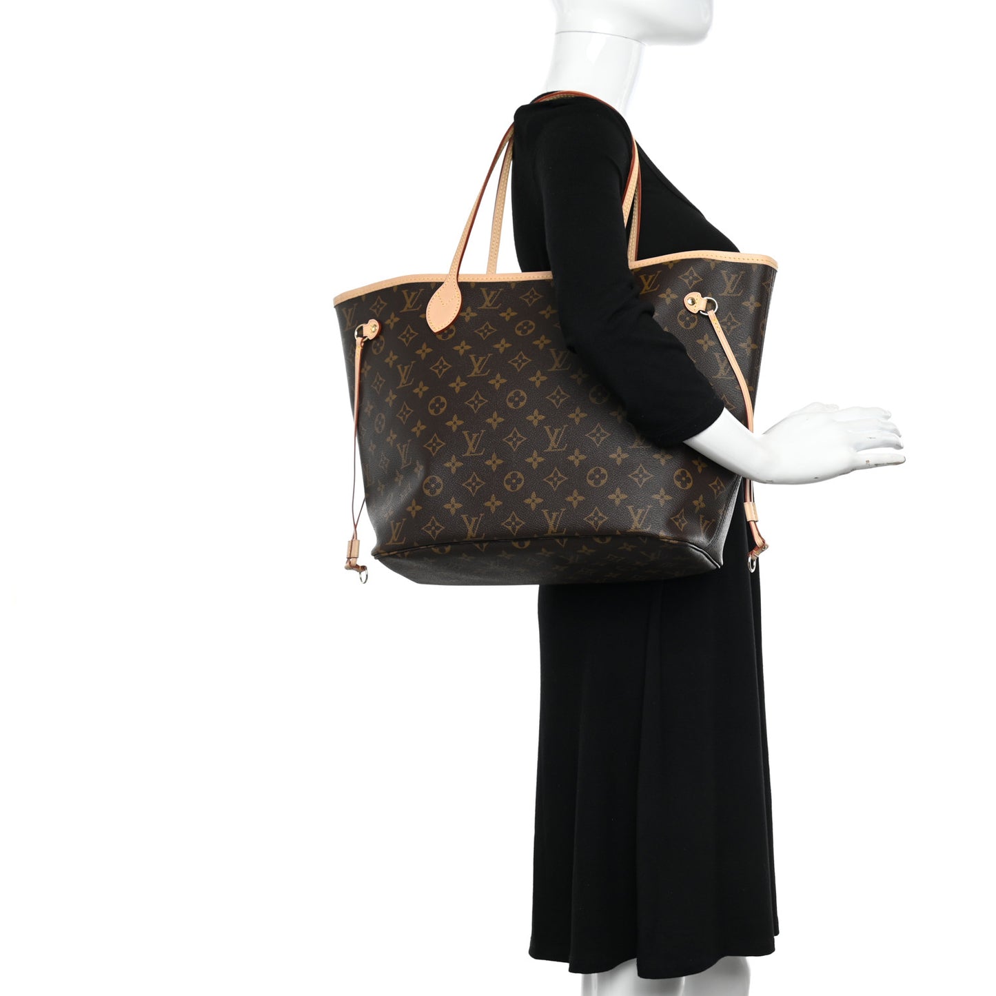 LOUIS VUITTON Monogram Neo Neverfull MM Cherry