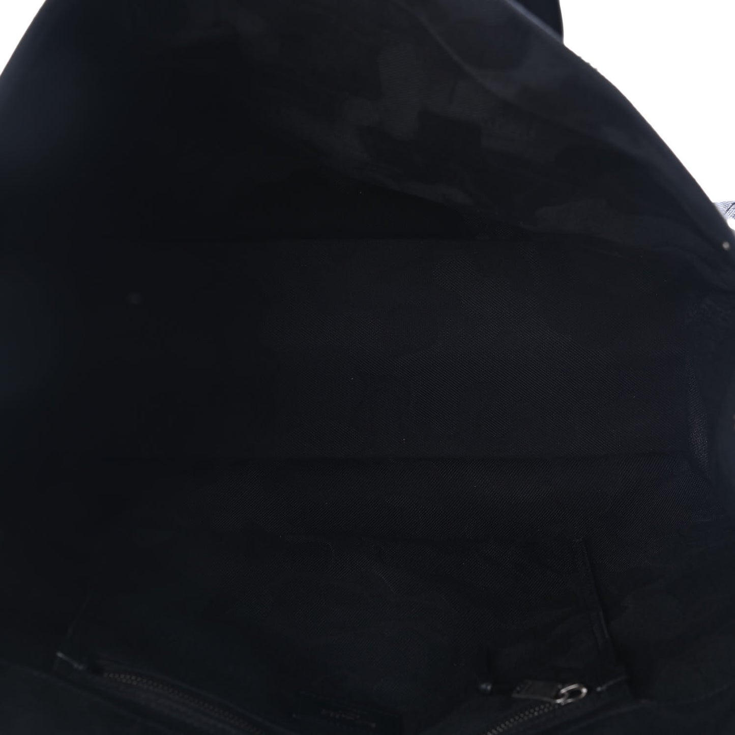 Linen Calfskin Rive Gauche Tote Black