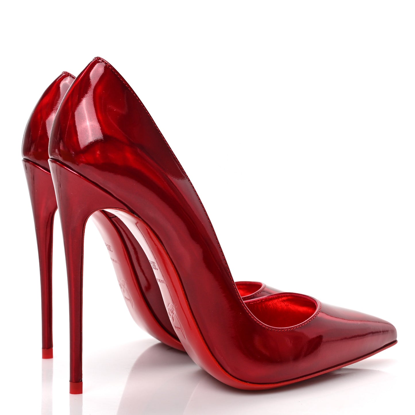 Metallic Patent Psychic So Kate 120 Pumps 36.5 Loubi