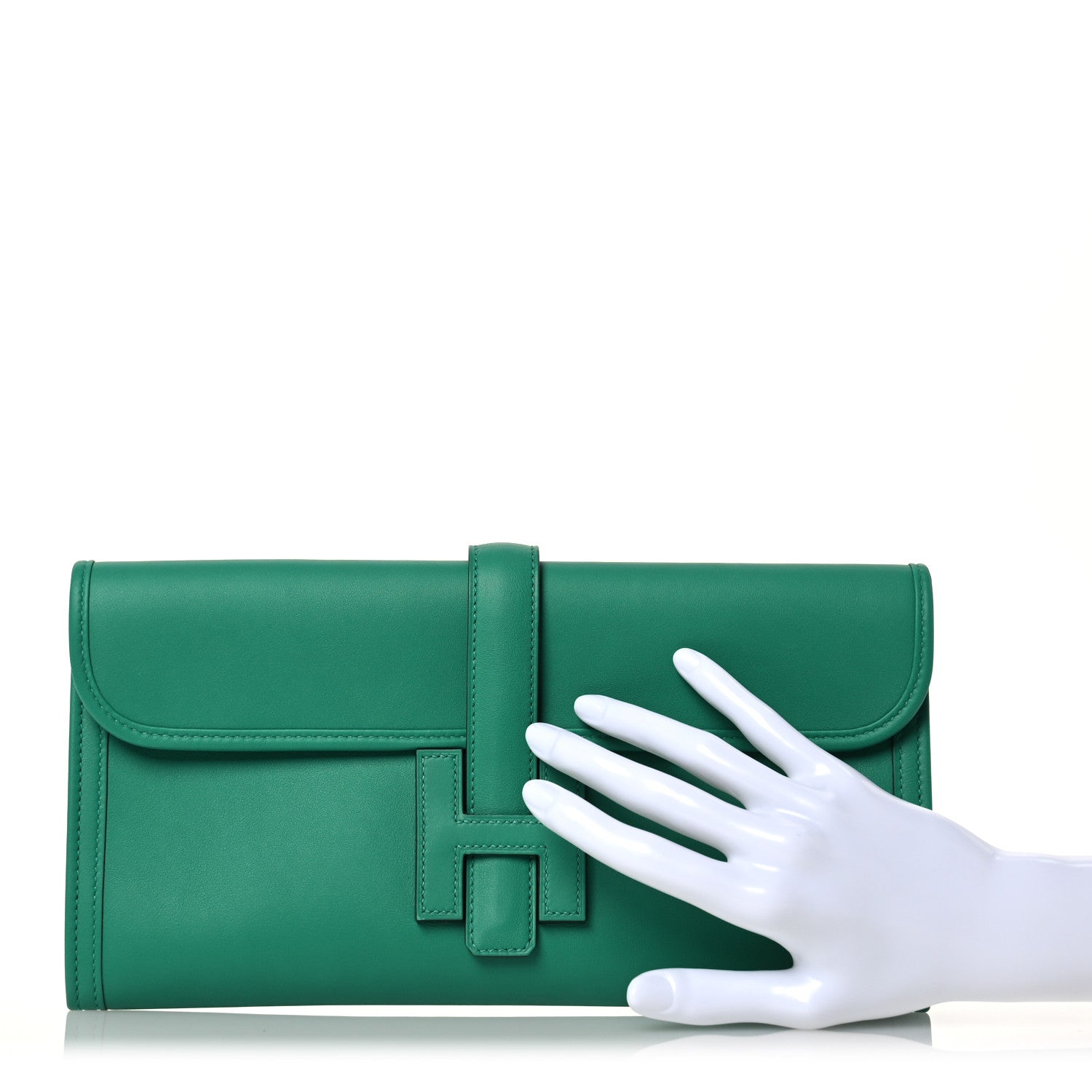 Hermes Swift Jige Elan 29 Clutch Menthe 2 of 9