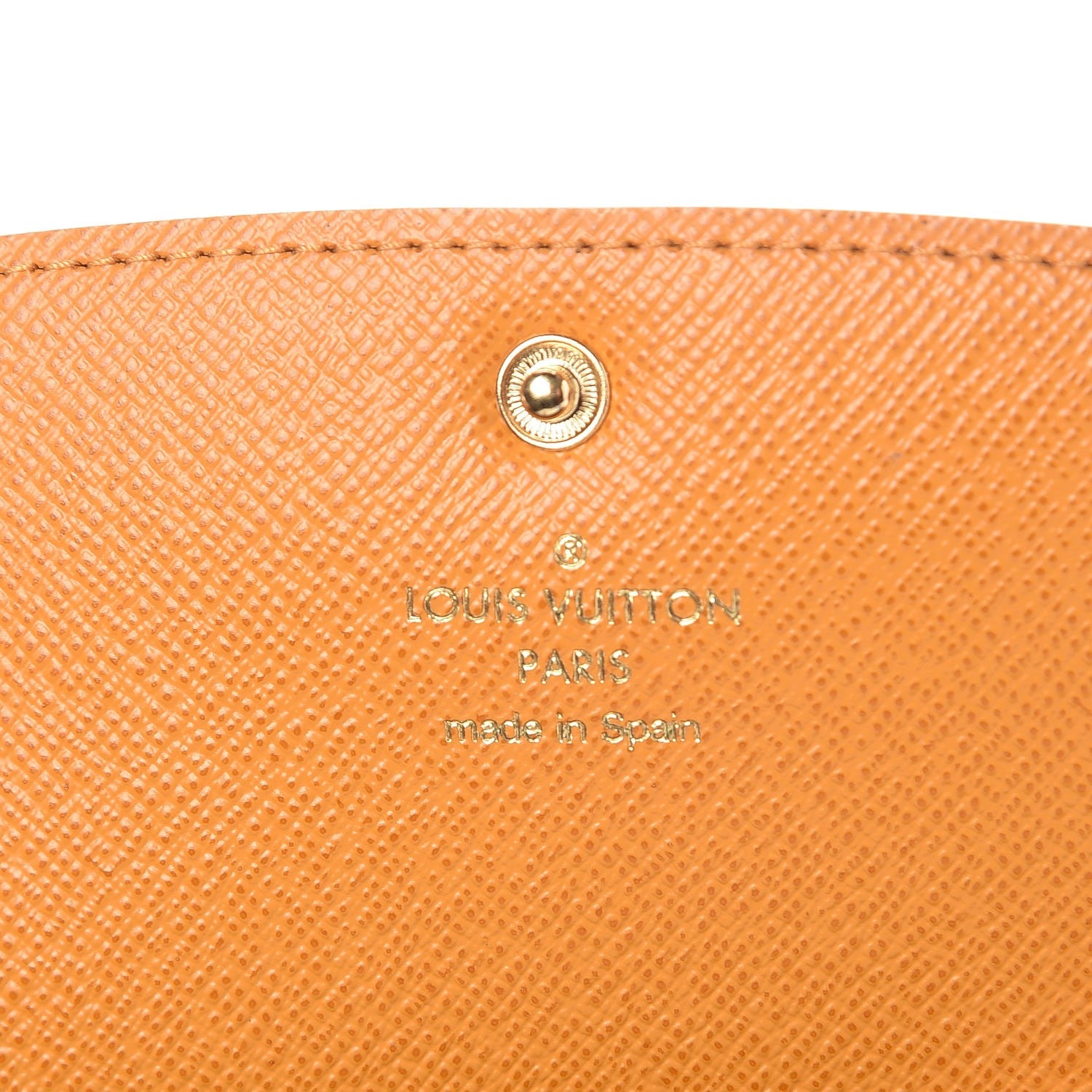 Louis Vuitton Monogram Emilie Wallet Safran 6 of 7