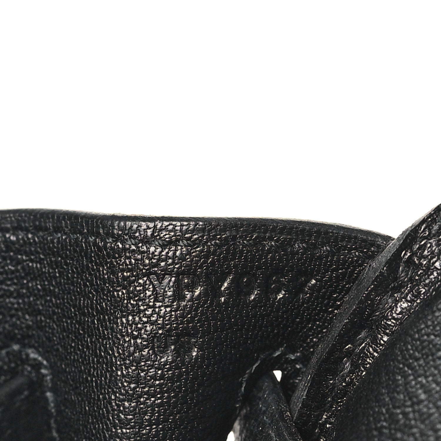 Hermes Togo Birkin 25 Black 7 of 10