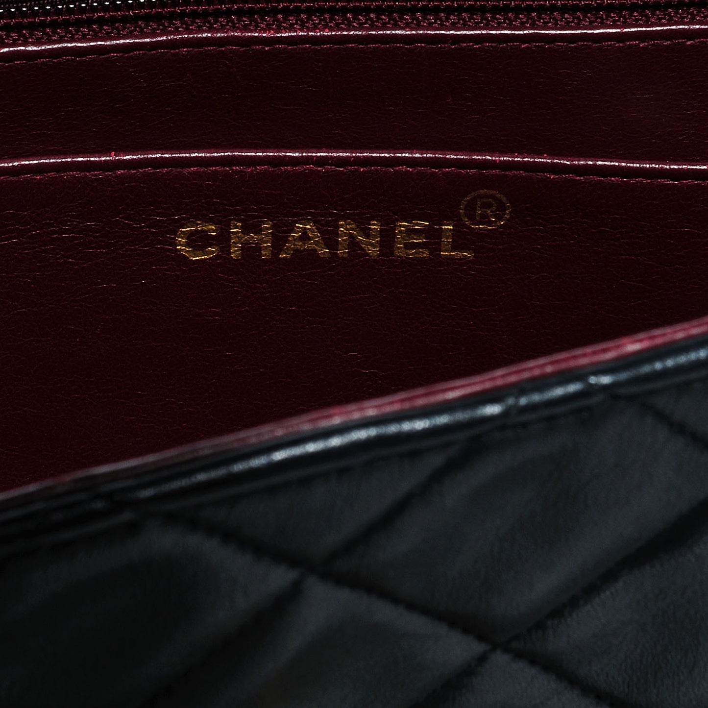 Lambskin XL Jumbo Flap Black