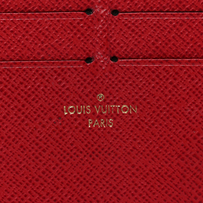Louis Vuitton Calfskin Felicie Card Holder Insert Cherry 6 of 6