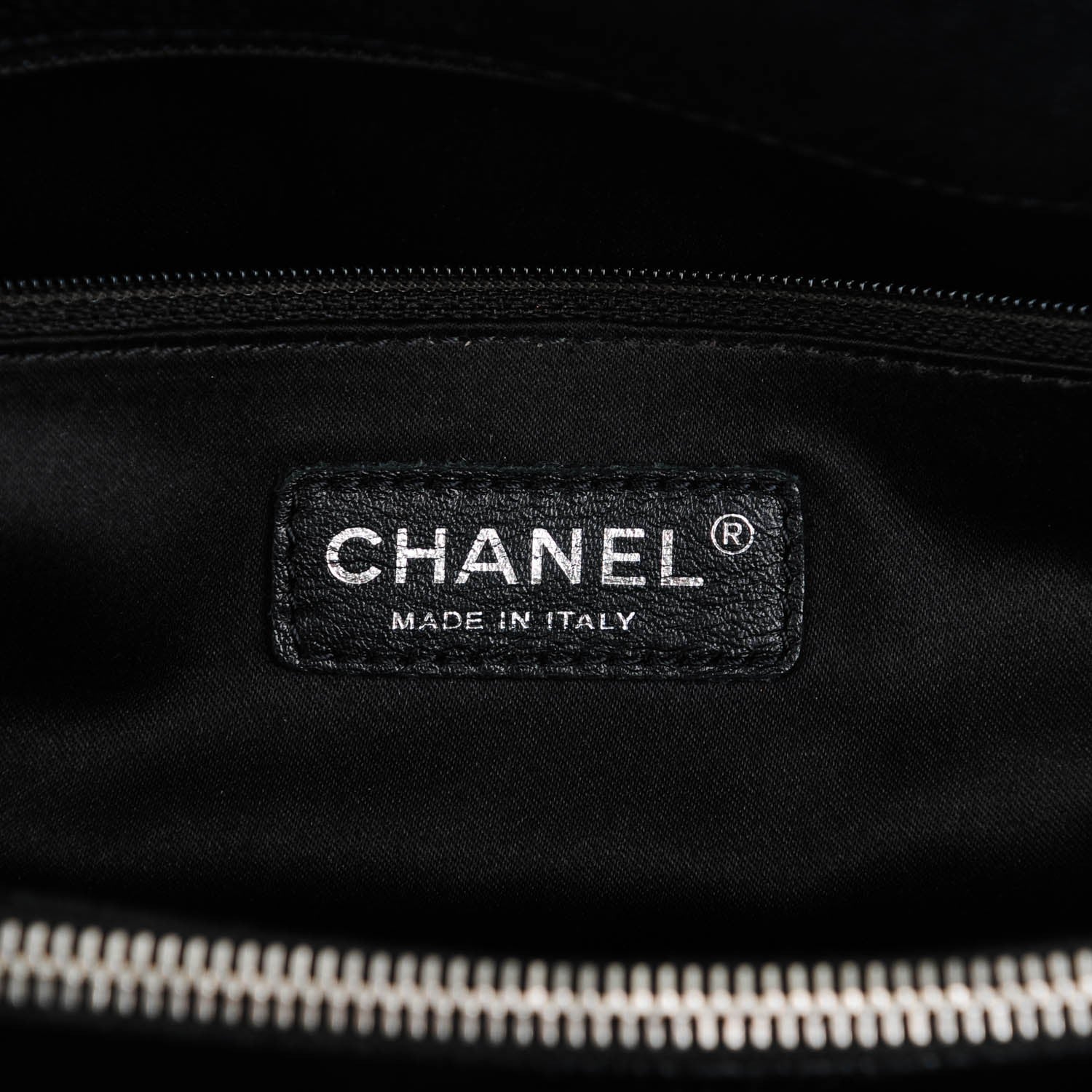 Chanel Caviar Quilted Grand Shopping Tote GST Black 6 of 7