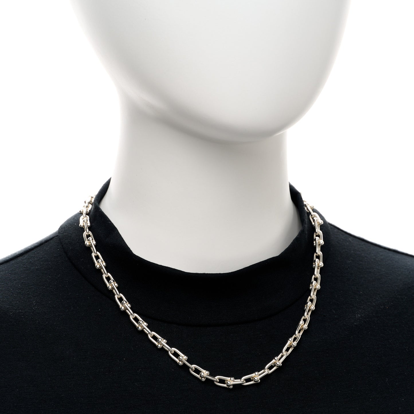 Sterling Silver Small HardWear Link Necklace
