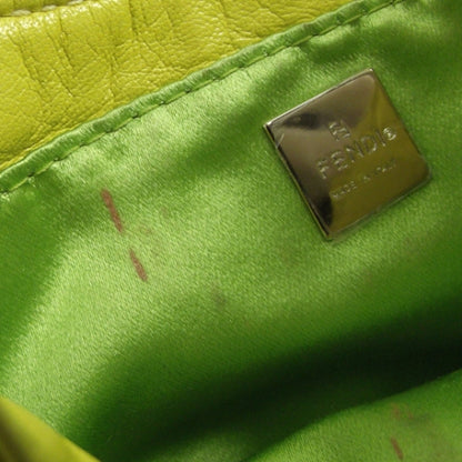 Fendi Lambskin Mini Baguette Yellow 11 of 13