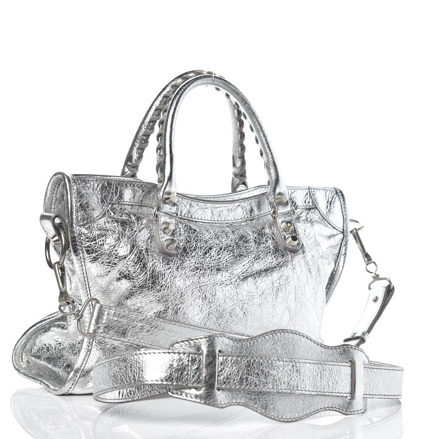 Agneau Classic Silver Hardware S City