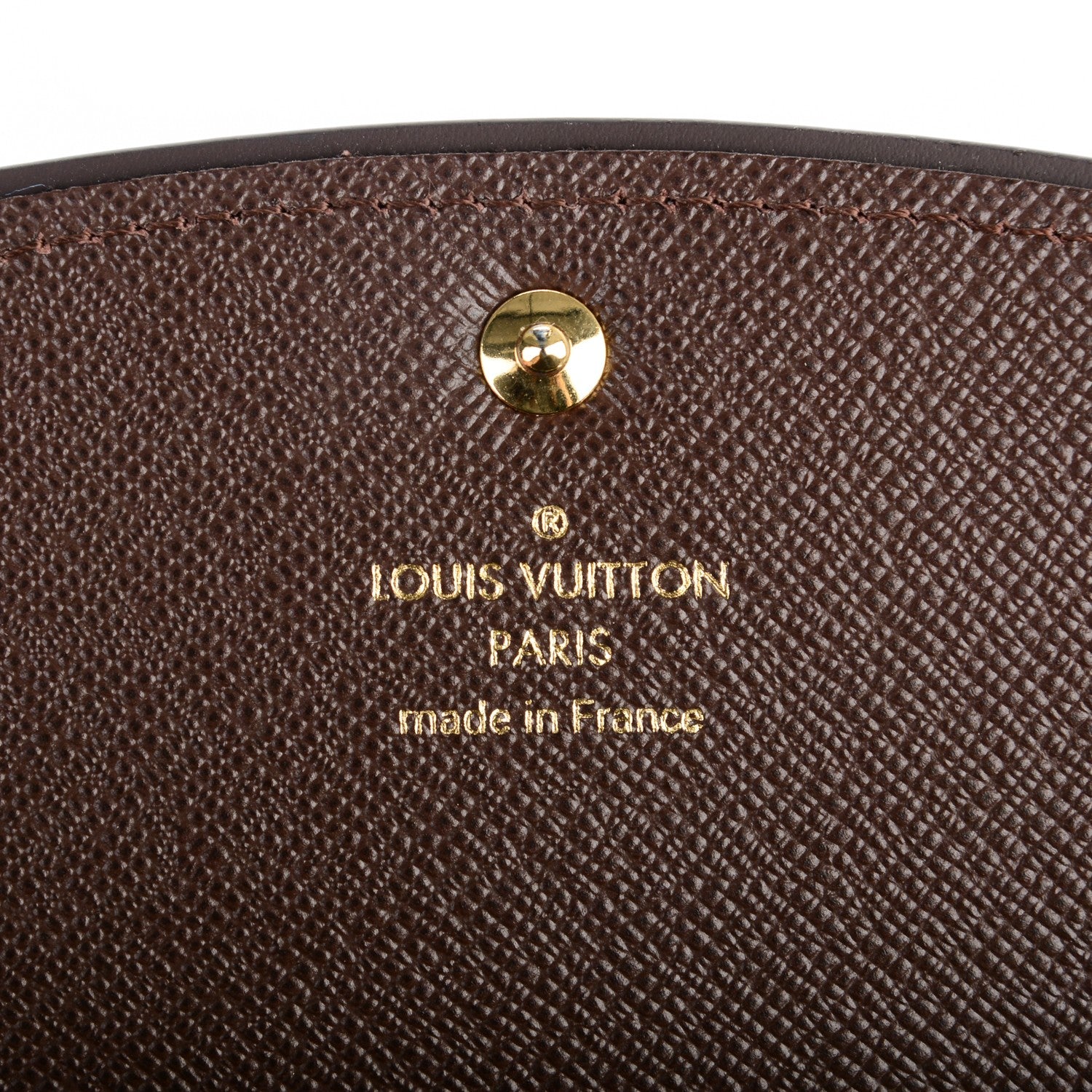 Louis Vuitton Damier Ebene Normandy Wallet Noir 6 of 7