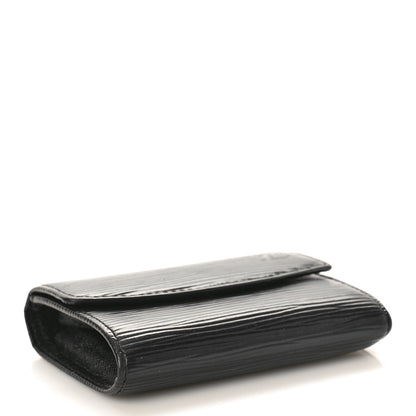Louis Vuitton Epi Porte-Monnaie Simple Coin Purse Black 4 of 9