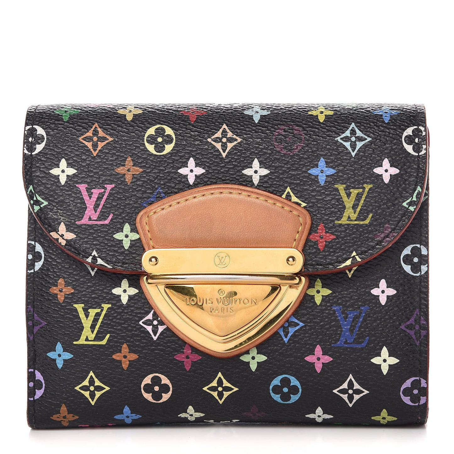 Monogram Multicolor Joey Wallet Black Grenade