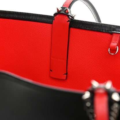 Christian Louboutin Calfskin In Love East West Cabata Tote Black Multicolor 8 of 17