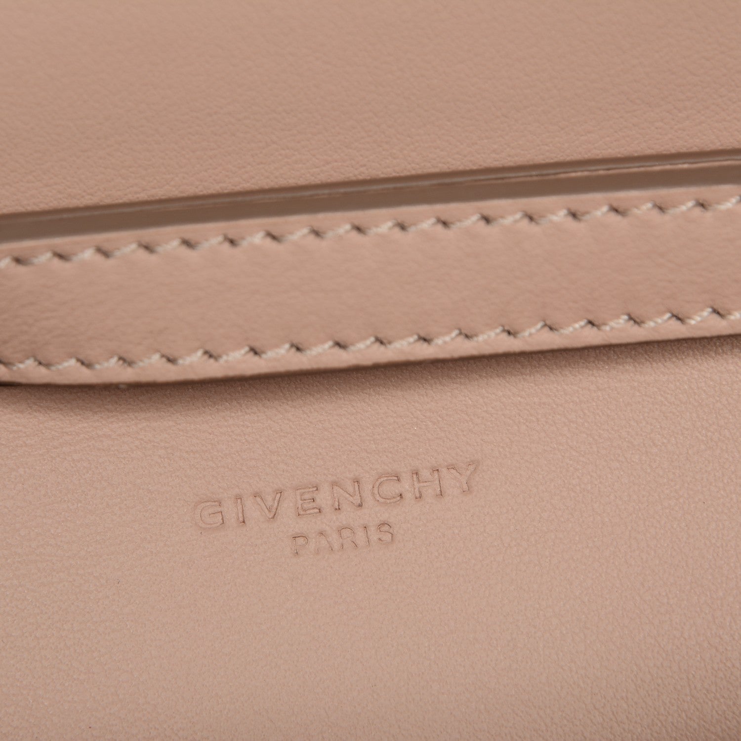 Givenchy Calfskin Logo Debossed Crossbody Light Pink 5 of 9