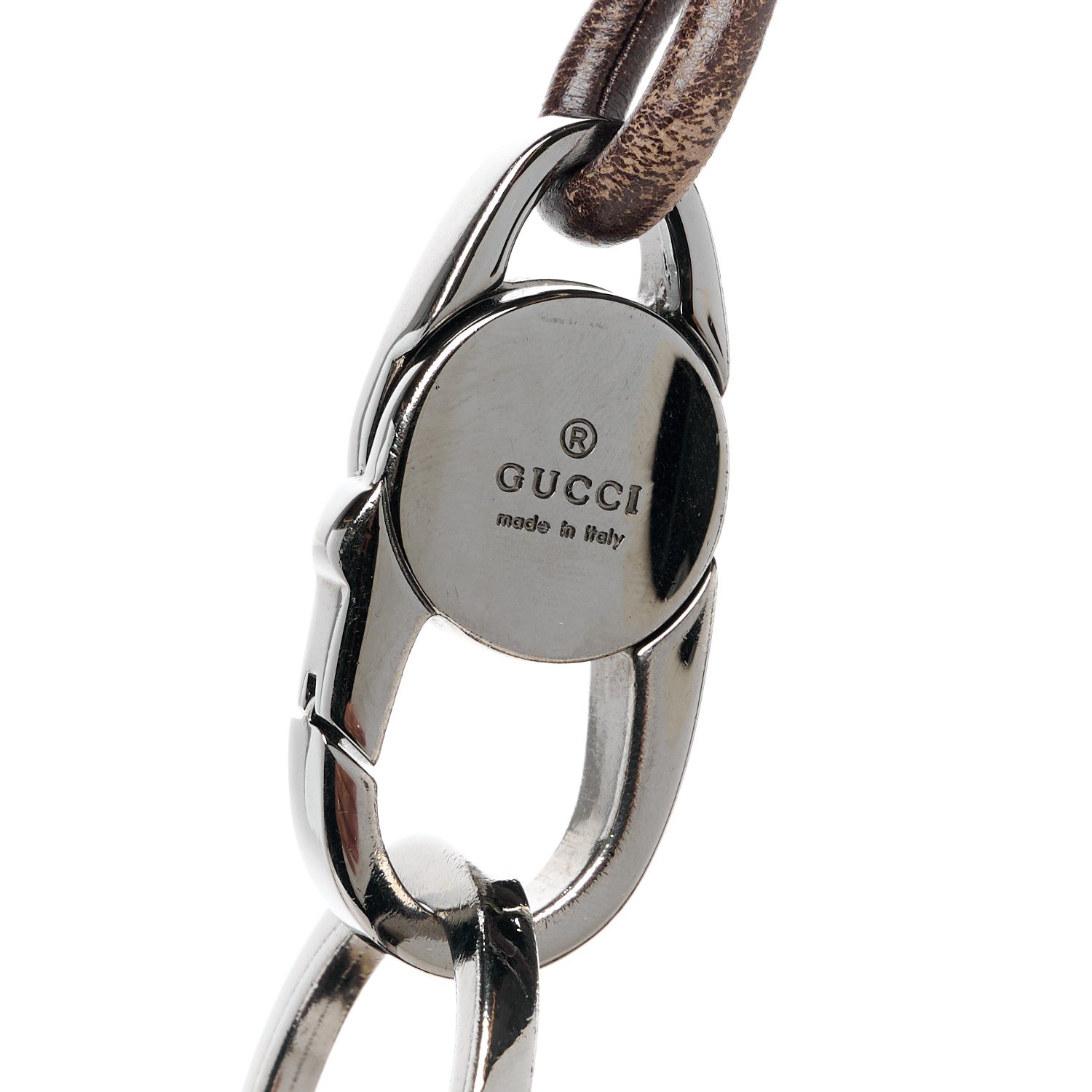 Gucci Monogram Classic Ring Hobo Brown 9 of 14