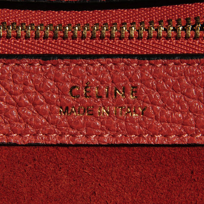 Celine Soft Grained Calfskin Medium Cabas Phantom Terracotta 7 of 8