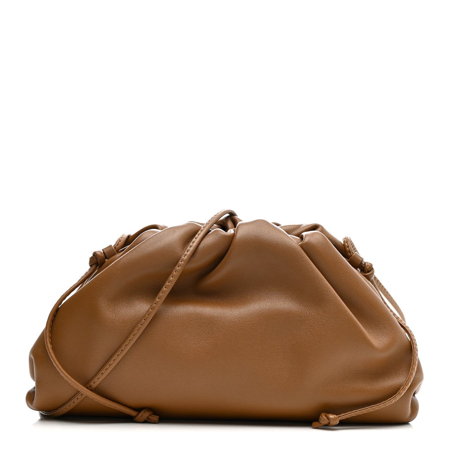 Bottega Veneta Butter Calfskin The Mini Pouch Camel 1 of 14