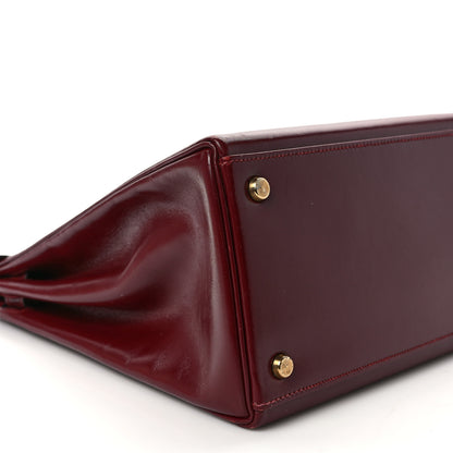 Hermes Box Kelly Retourne 35 Rouge H 7 of 10