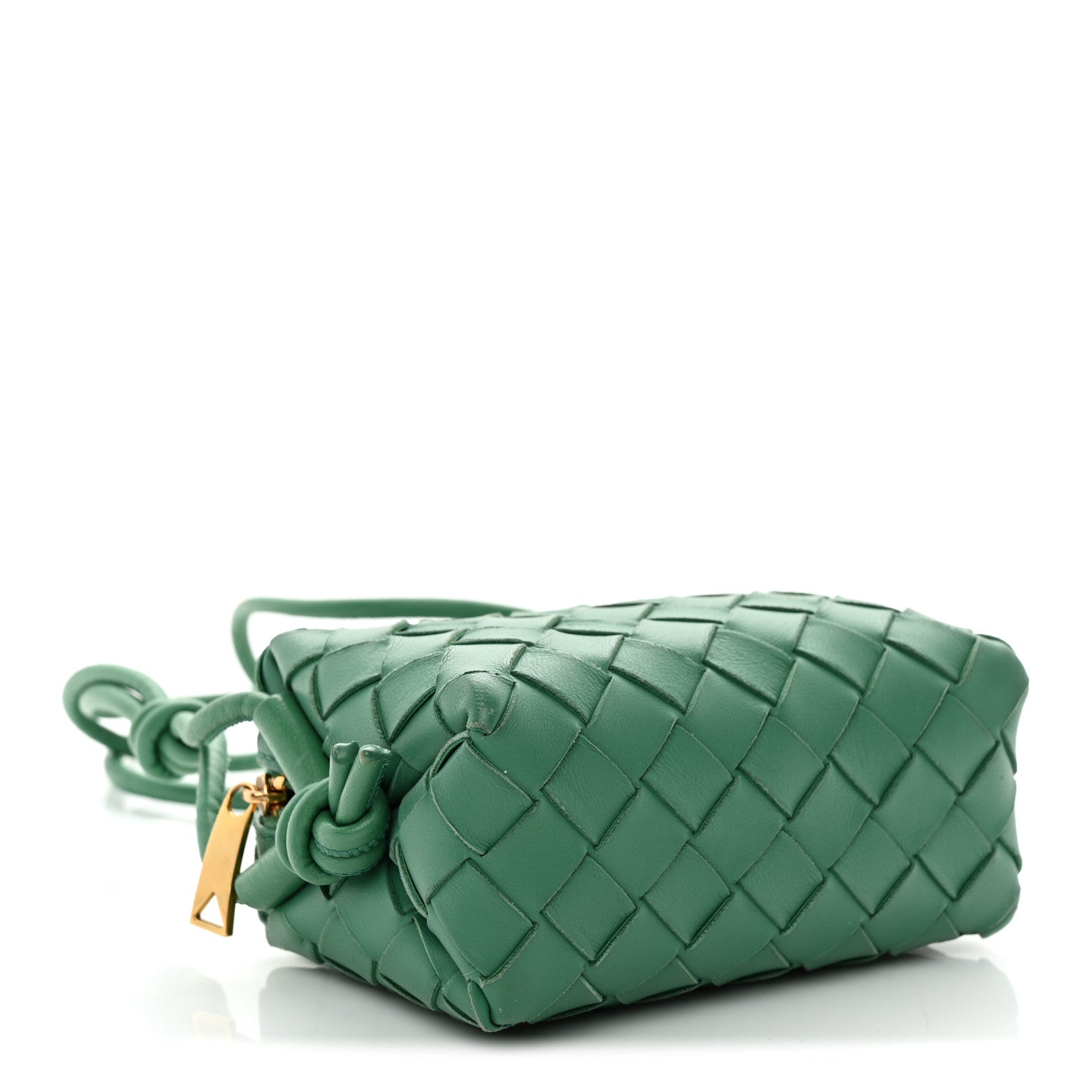 Bottega Veneta Nappa Intrecciato Candy Loop Camera Bag Mermaid 4 of 10