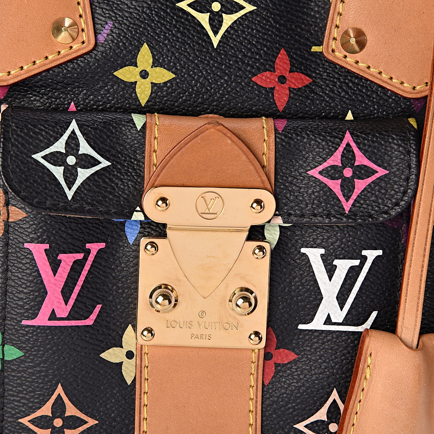 Louis Vuitton Monogram Multicolor Speedy 30 Black 11 of 11
