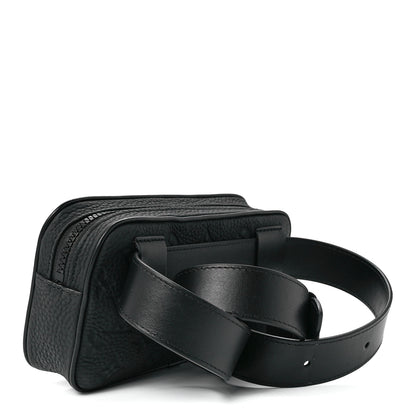 Louis Vuitton Taurillon Monogram Uniformes Solar Ray Soft Pochette Volga Belt Bag Black 3 of 11