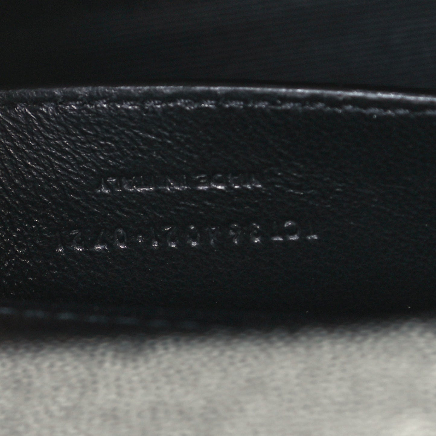 Grain De Poudre Medium Classic Monogram Kate Satchel Black
