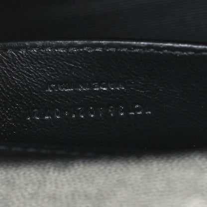 Saint Laurent Grain De Poudre Medium Classic Monogram Kate Satchel Black 8 of 11