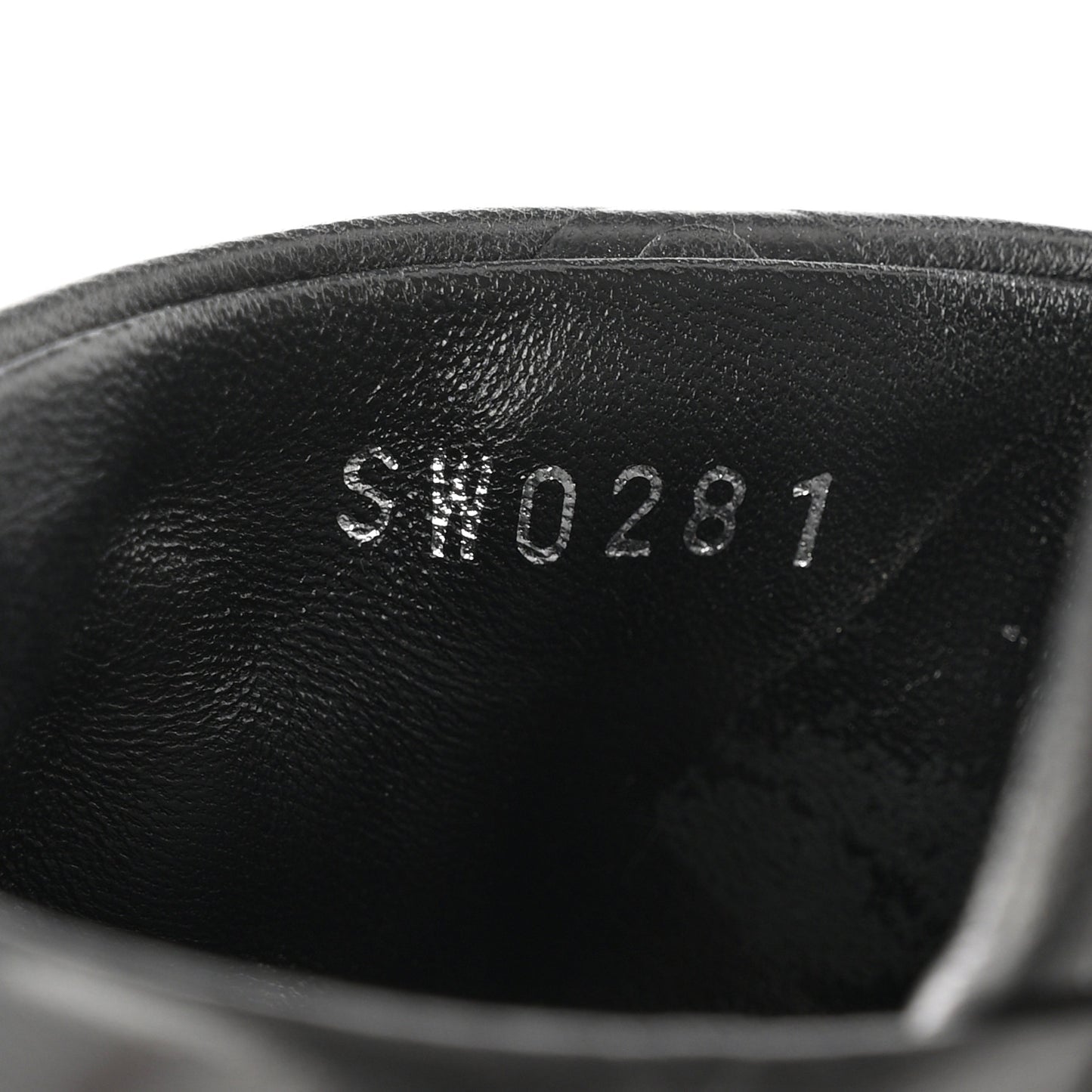 Lambskin Embossed Monogram Revival Mid Heel Mules 37 Black