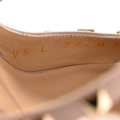 Valentino Garavani Patent Nappa Rockstud Ankle Strap 100mm Pumps 39 Poudre 9 of 9