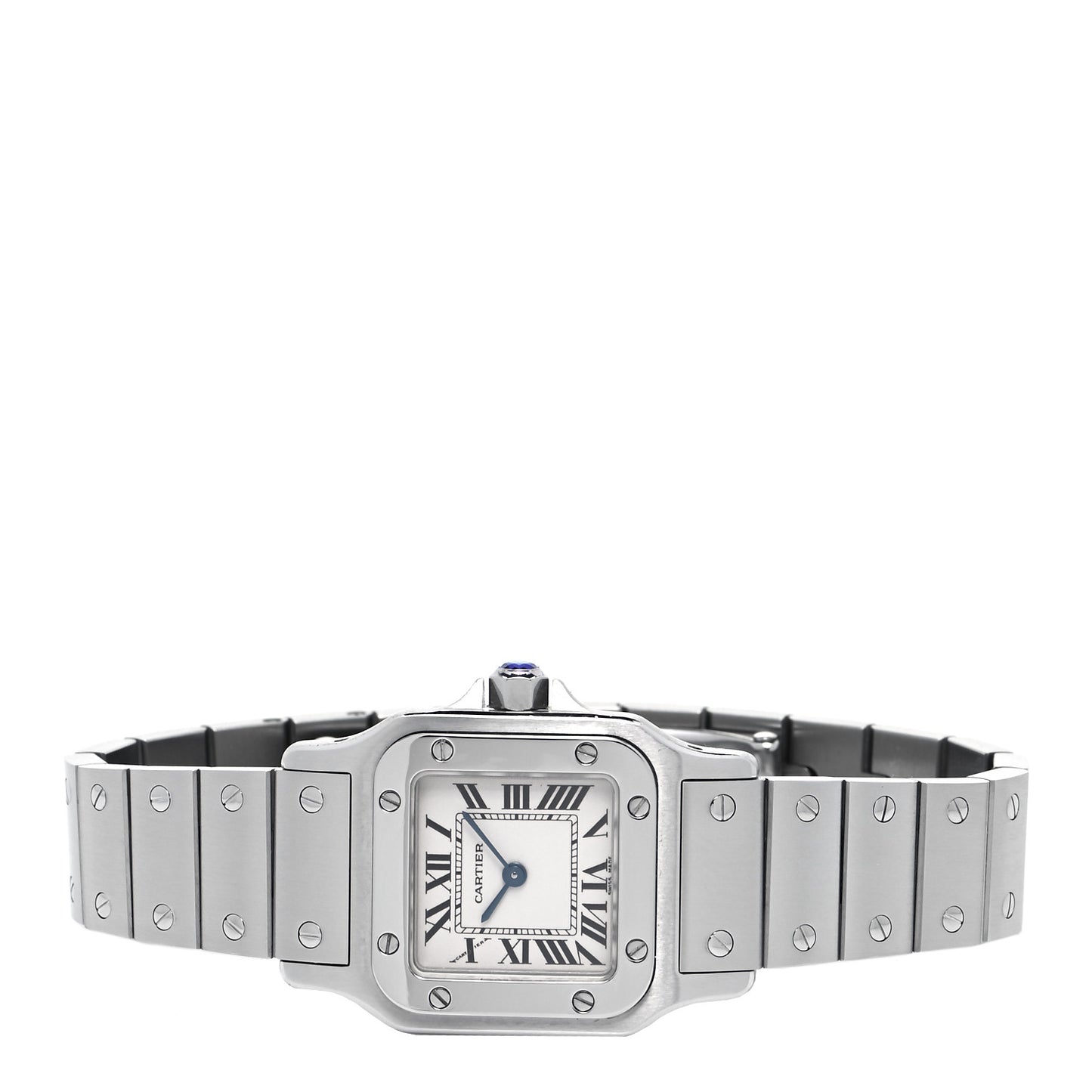 Stainless Steel 24mm Santos de Cartier Galbee Quartz Watch