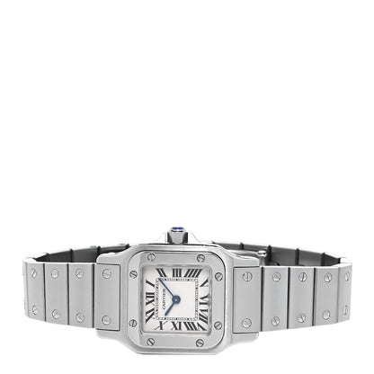 Cartier Stainless Steel 24mm Santos de Cartier Galbee Quartz Watch 2 of 4