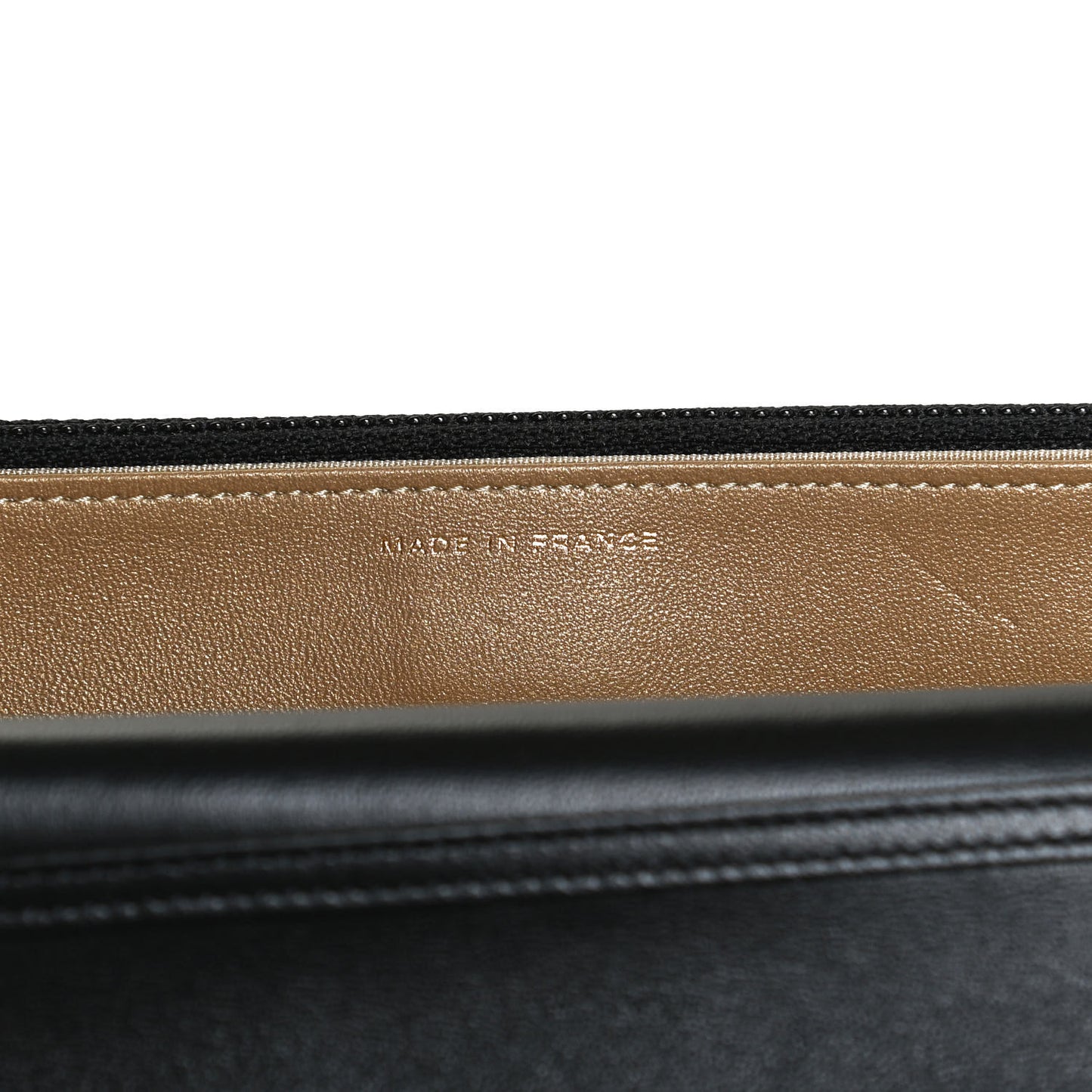 Lambskin Quilted CC Pearl Crush Wallet on Chain WOC Black
