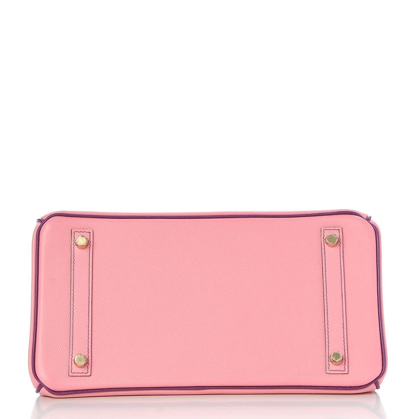 Epsom Horseshoe Bi Color Birkin 30 Rose Confetti Anemone