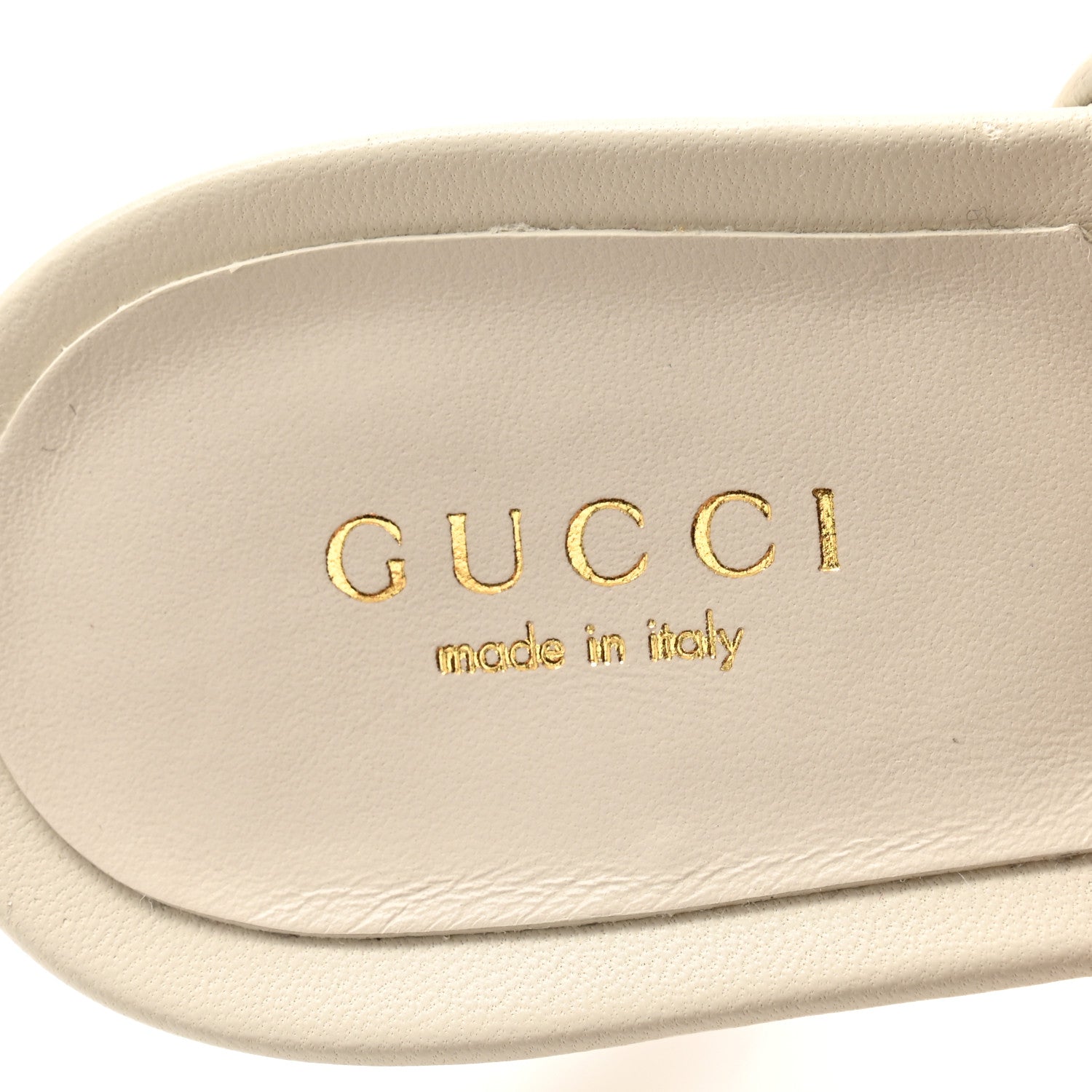 Gucci Nappa Charlotte Double G Marmont Thong Pumps 35 Black 38.5 Mystic White 7 of 9