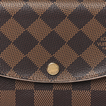Louis Vuitton Damier Ebene Caissa Wallet Rose Ballerine 7 of 12