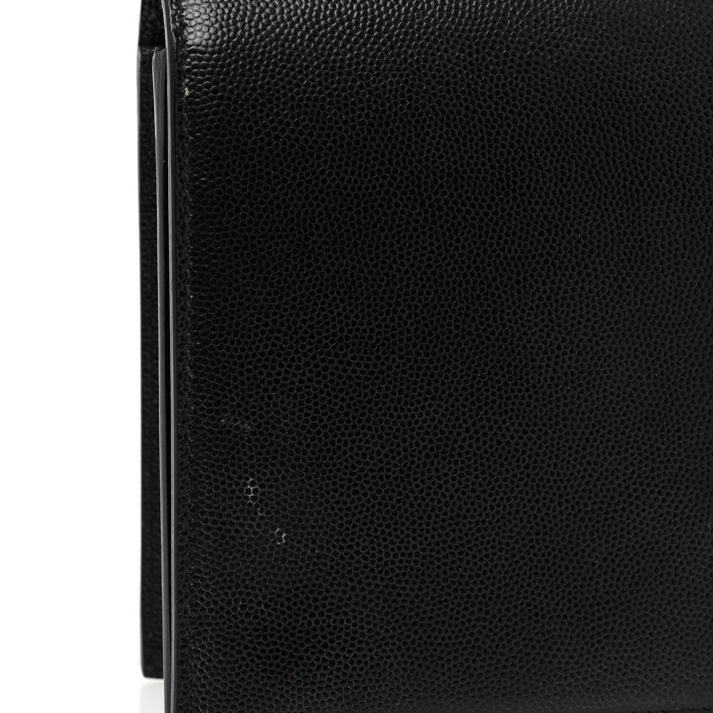 Grain De Poudre Classic Monogram Kate Clutch Black