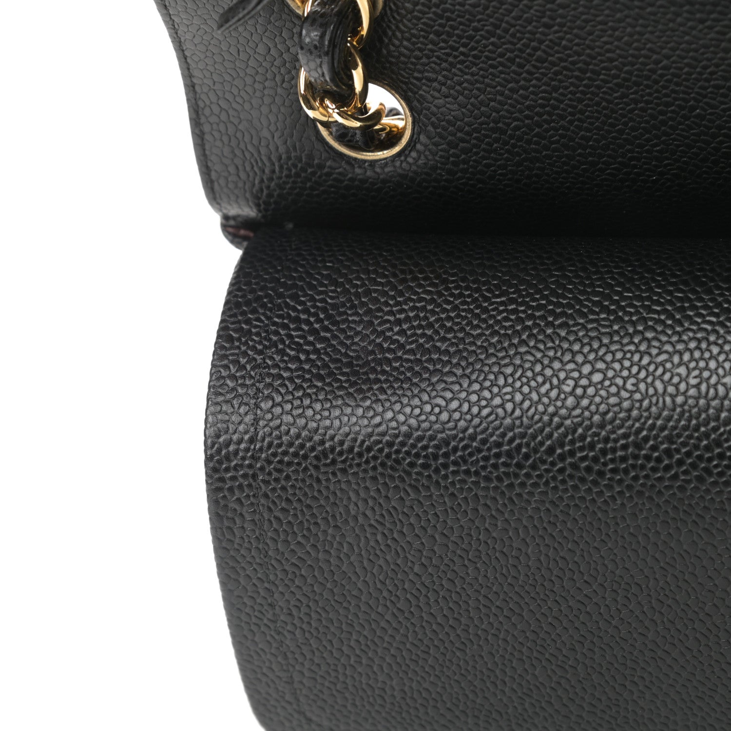 Chanel Caviar Quilted Jumbo Double Flap Black 11 of 15