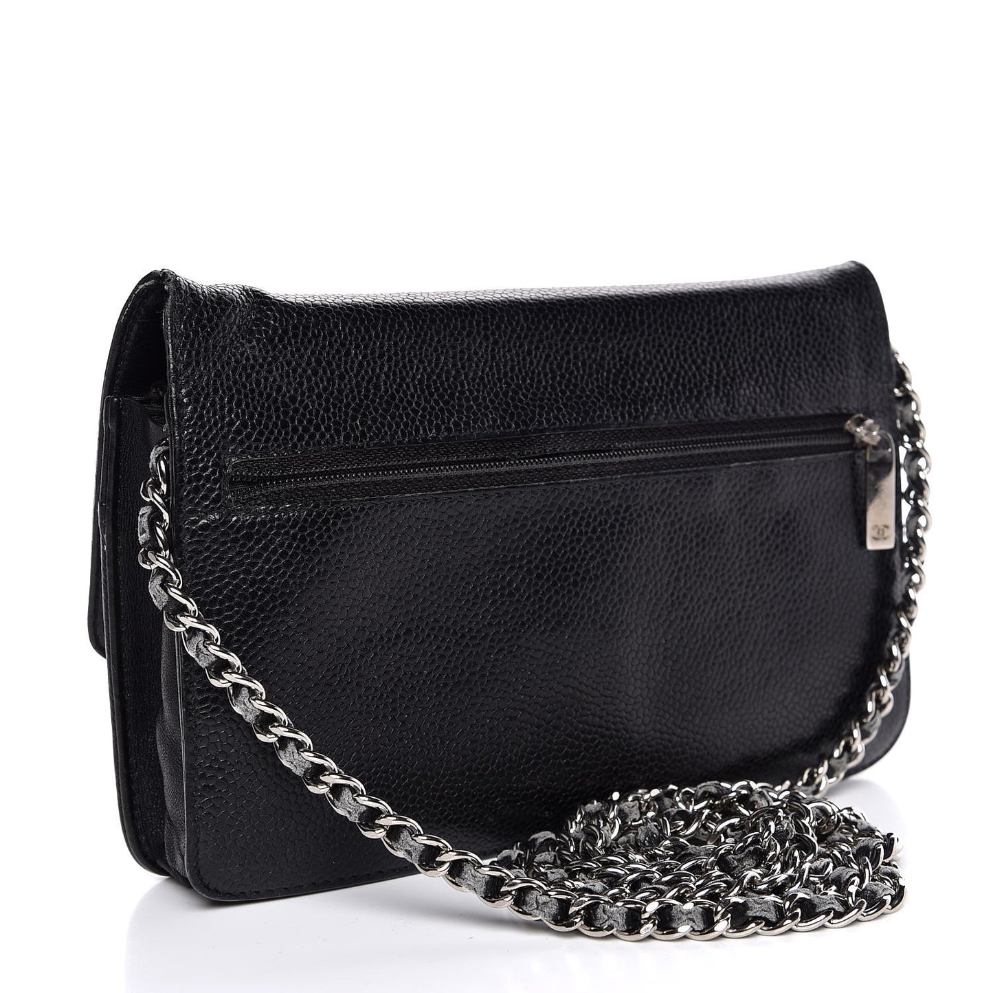 Caviar CC Wallet on Chain Black