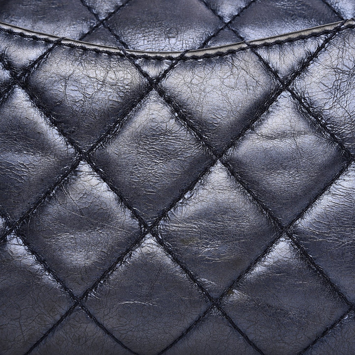 Metallic Calfskin 2.55 Reissue Flap 227 Blue