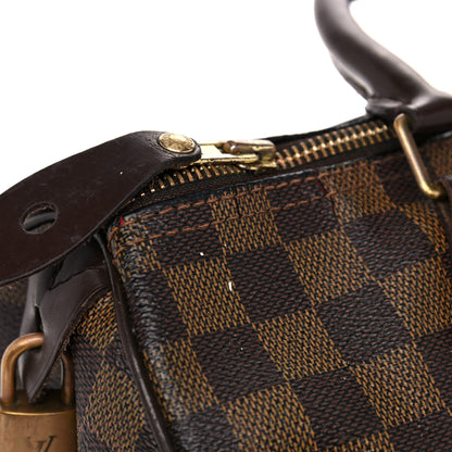 Louis Vuitton Damier Ebene Speedy 30 27 of 36