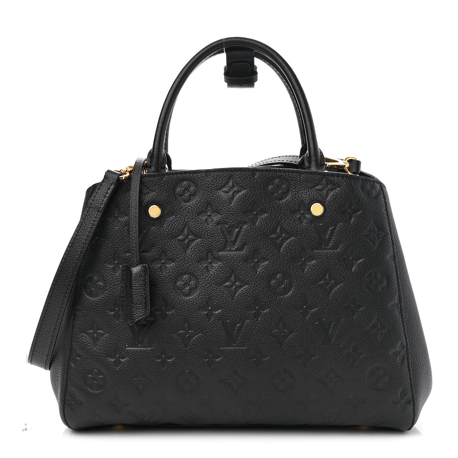 Louis Vuitton Empreinte Montaigne MM Black 1 of 8