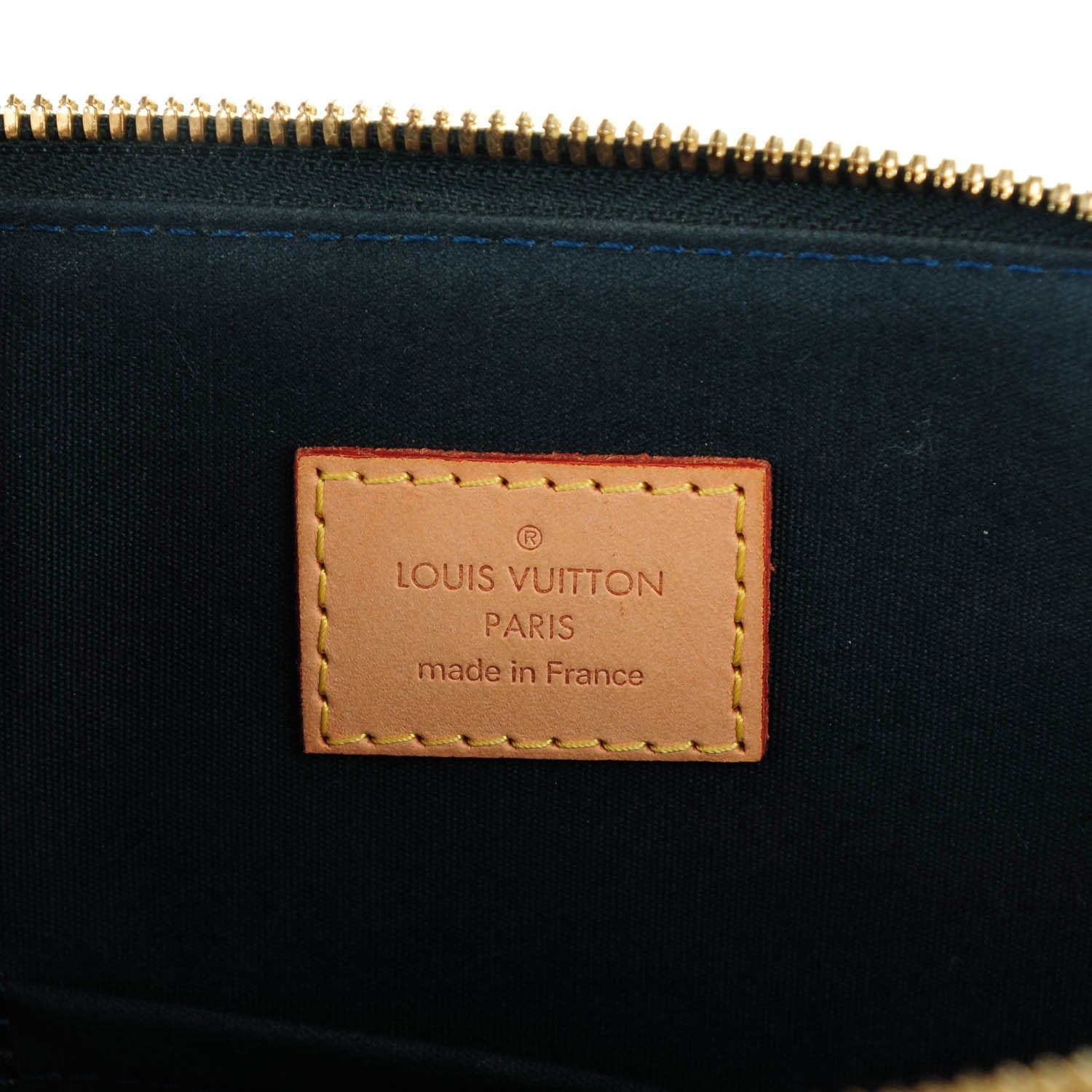 Louis Vuitton Vernis Alma PM Blue Nuit 6 of 7