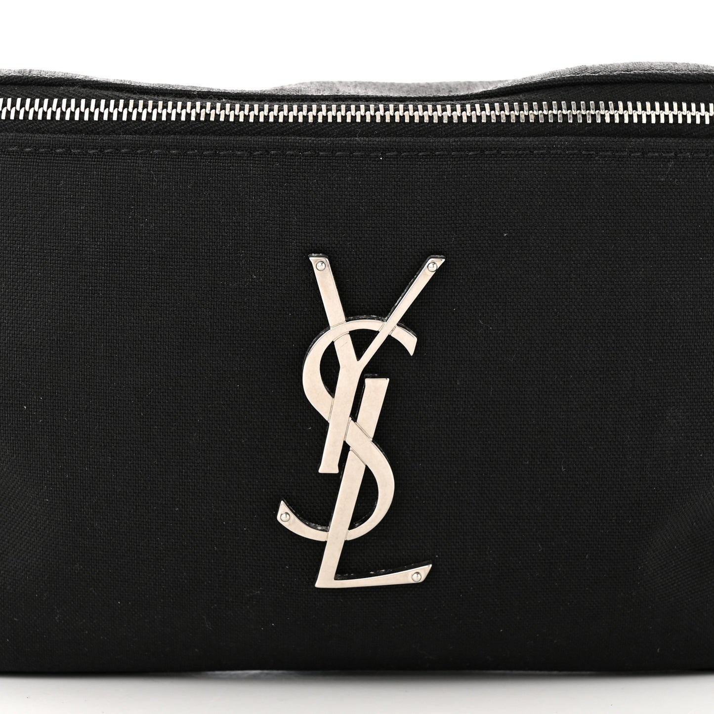 Canvas Monogram Belt Bag Black