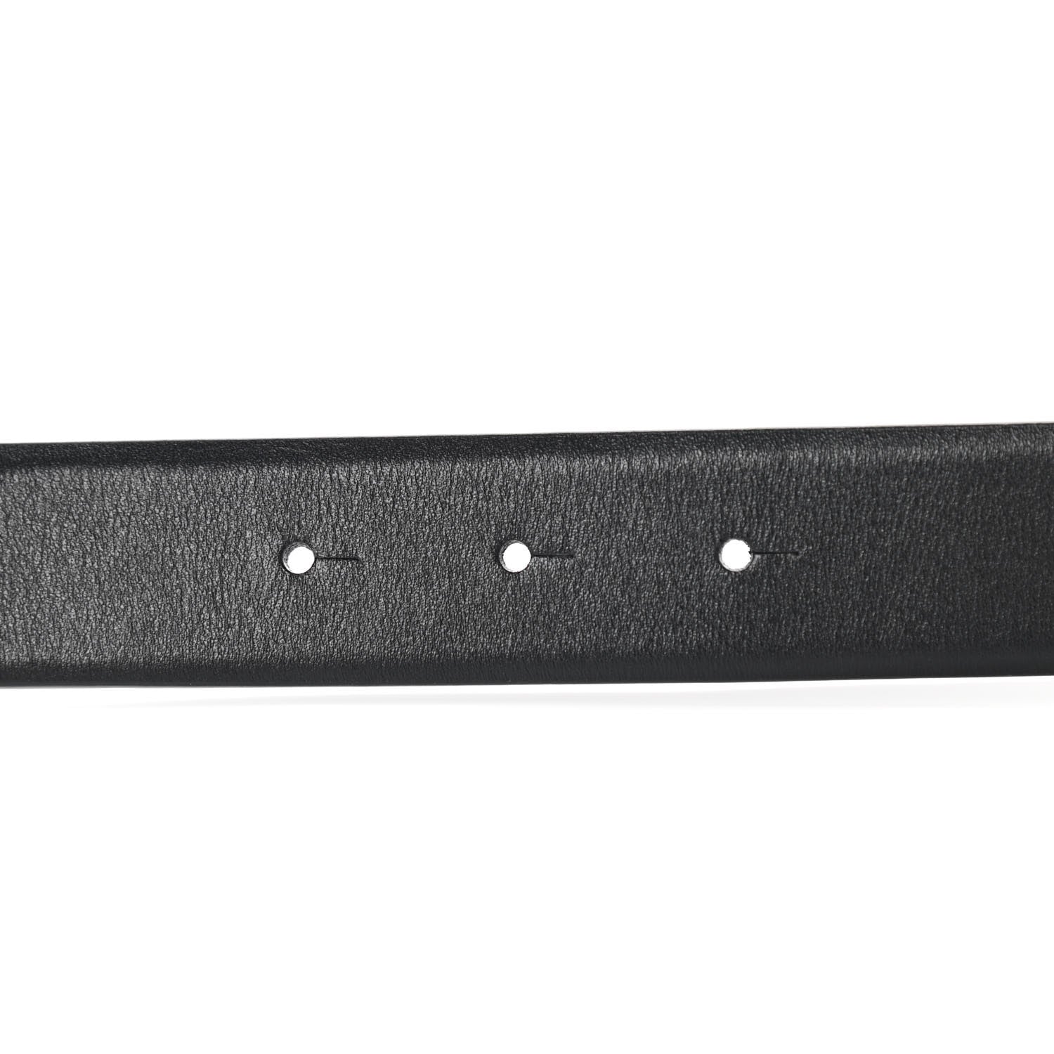 Chanel Lambskin Crystal Chain CC Belt 85 34 Black 3 of 9